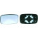 Cristal de espejo, retrovisor exterior 1425126 Diederichs