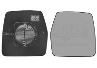 Cristal de espejo, retrovisor exterior 1610838 Hagus