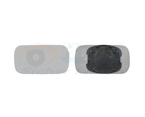 Cristal de espejo, retrovisor exterior 1754831 Hagus