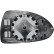 Cristal de espejo, retrovisor exterior 1814227 Diederichs