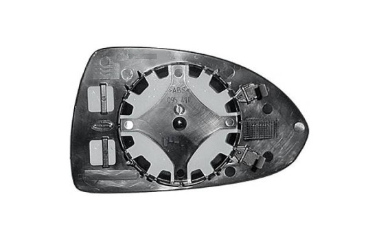 Cristal de espejo, retrovisor exterior 1814227 Diederichs