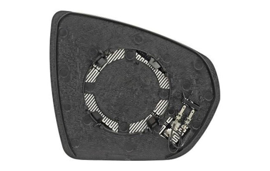 Cristal de espejo, retrovisor exterior 1851127 Diederichs