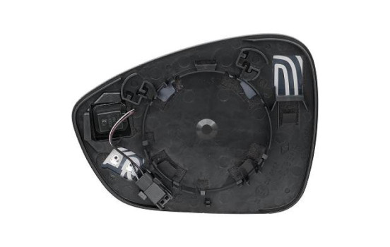 Cristal de espejo, retrovisor exterior 1877226 Diederichs