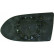 Cristal de espejo, retrovisor exterior 1890027 Diederichs