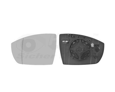 Cristal de espejo, retrovisor exterior 1906837 Hagus
