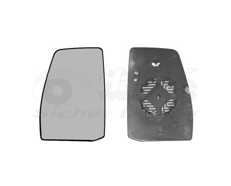 Cristal de espejo, retrovisor exterior 1987837 Hagus