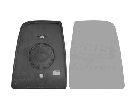 Cristal de espejo, retrovisor exterior 1991832 Hagus