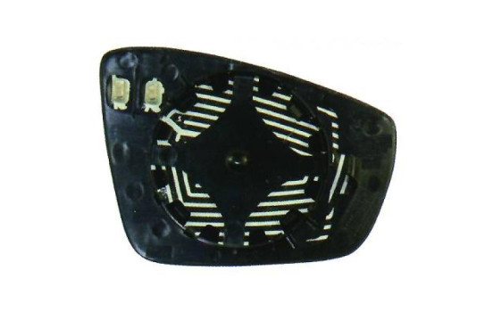 Cristal de espejo, retrovisor exterior 2206027 Diederichs