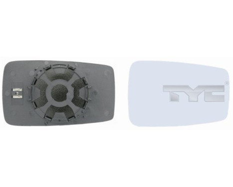 Cristal de espejo, retrovisor exterior 302-0004-1 TYC