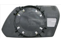 Cristal de espejo, retrovisor exterior 310-0050-1 TYC