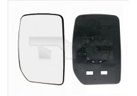 Cristal de espejo, retrovisor exterior 310-0085-1 TYC