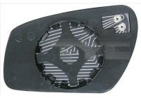 Cristal de espejo, retrovisor exterior 310-0105-1 TYC