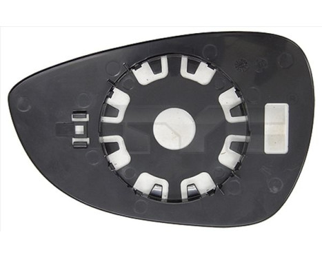 Cristal de espejo, retrovisor exterior 310-0147-1 TYC