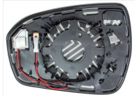 Cristal de espejo, retrovisor exterior 310-0252-1 TYC