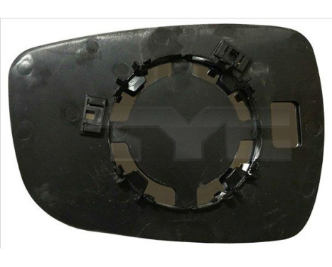 Cristal de espejo, retrovisor exterior 313-0080-1 TYC