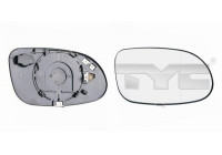 Cristal de espejo, retrovisor exterior 321-0001-1 TYC