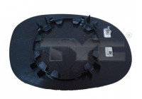 Cristal de espejo, retrovisor exterior 326-0015-1 TYC