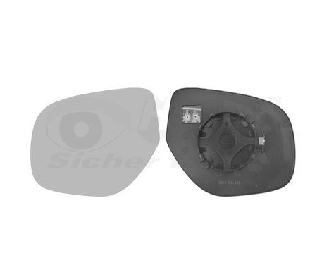 Cristal de espejo, retrovisor exterior 3274837 Hagus
