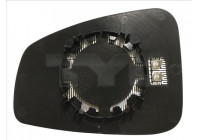 Cristal de espejo, retrovisor exterior 328-0142-1 TYC