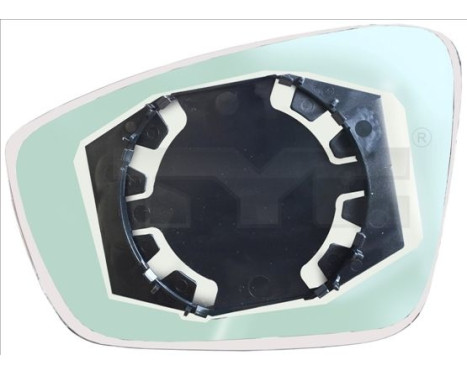 Cristal de espejo, retrovisor exterior 332-0055-1 TYC