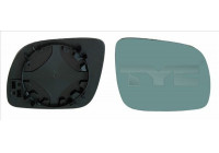 Cristal de espejo, retrovisor exterior 337-0295-1 TYC