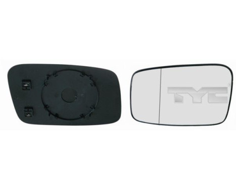 Cristal de espejo, retrovisor exterior 338-0008-1 TYC