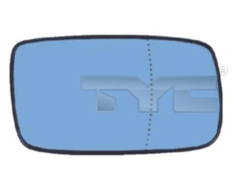 Cristal de espejo, retrovisor exterior 338-0009-1 TYC
