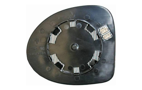 Cristal de espejo, retrovisor exterior 4481027 Diederichs
