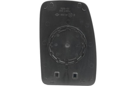 Cristal de espejo, retrovisor exterior 4486027 Diederichs