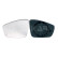 Cristal de espejo, retrovisor exterior 6401123 Alkar