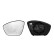 Cristal de espejo, retrovisor exterior 6434881 Alkar