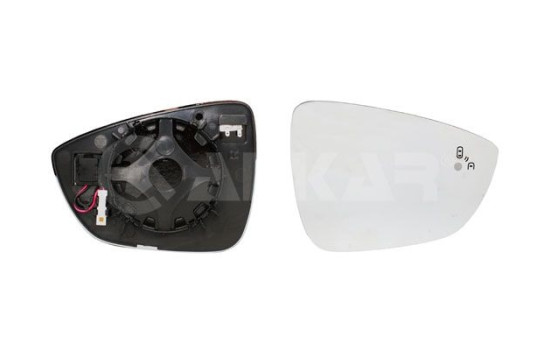 Cristal de espejo, retrovisor exterior 6436471 Alkar