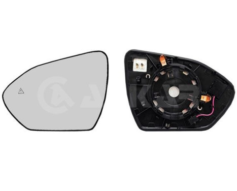 Cristal de espejo, retrovisor exterior 6449758 Alkar