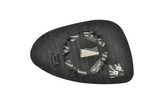 Cristal de espejo, retrovisor exterior 6927027 Diederichs