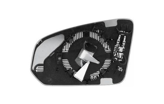 Cristal de espejo, retrovisor exterior 7662126 Diederichs
