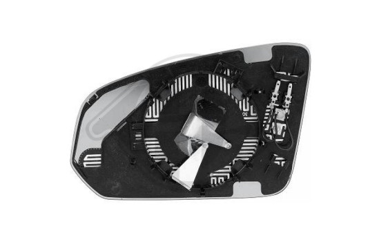 Cristal de espejo, retrovisor exterior 7662126 Diederichs, Imagen 2