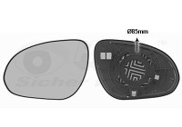 Cristal de espejo, retrovisor exterior 8207831 Hagus