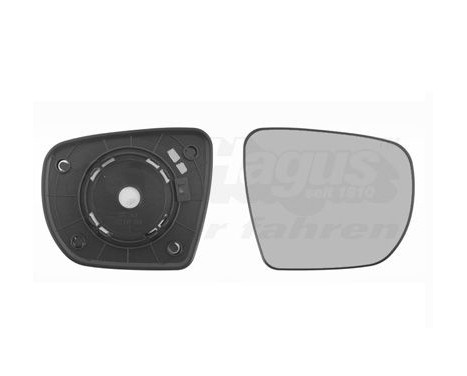 Cristal de espejo, retrovisor exterior 8257832 Hagus