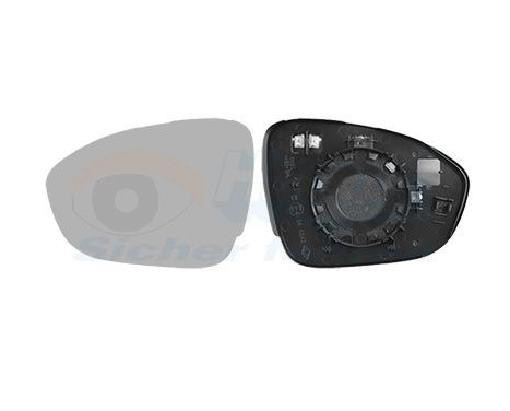 Cristal de espejo, retrovisor exterior *HAGUS* 1510837