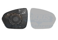Cristal de espejo, retrovisor exterior *HAGUS* 1557838