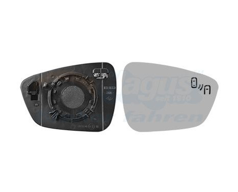 Cristal de espejo, retrovisor exterior *HAGUS* 1908836