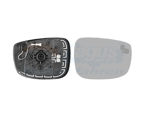 Cristal de espejo, retrovisor exterior *HAGUS* 2773836