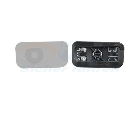Cristal de espejo, retrovisor exterior *HAGUS* 2973834