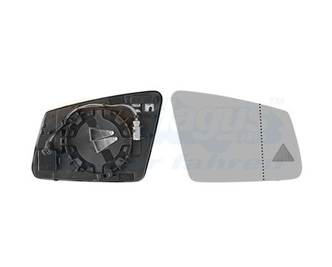 Cristal de espejo, retrovisor exterior *HAGUS* 3044836