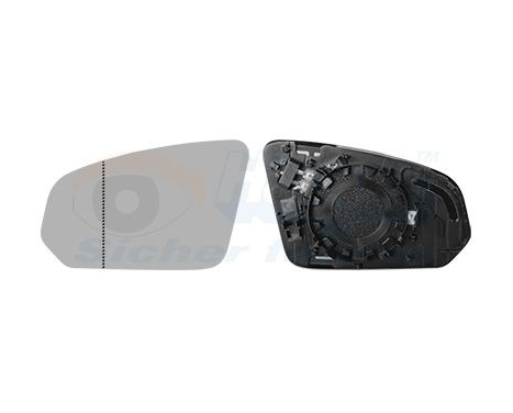 Cristal de espejo, retrovisor exterior *HAGUS* 5914837
