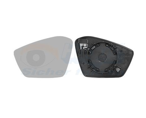 Cristal de espejo, retrovisor exterior *HAGUS* 7611837