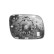 Cristal retrovisor derecho calefactable VW Touareg 5846838 Hagus
