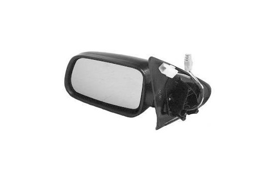 Espejo eléctrico izquierdo negro con calefacción. 0935807 Hagus