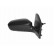 Retrovisor exterior AJUSTABLE MANUALMENTE DERECHO 5 puertas 2549804 Hagus, Miniatura 2