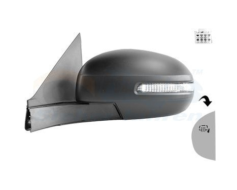 RETROVISOR EXTERIOR CON BOBINA ELÉCTRICA 5224807 Hagus